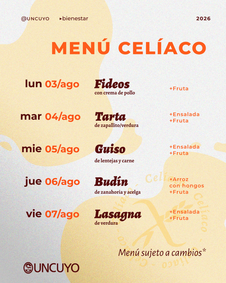 Imagen Menú Celiaco