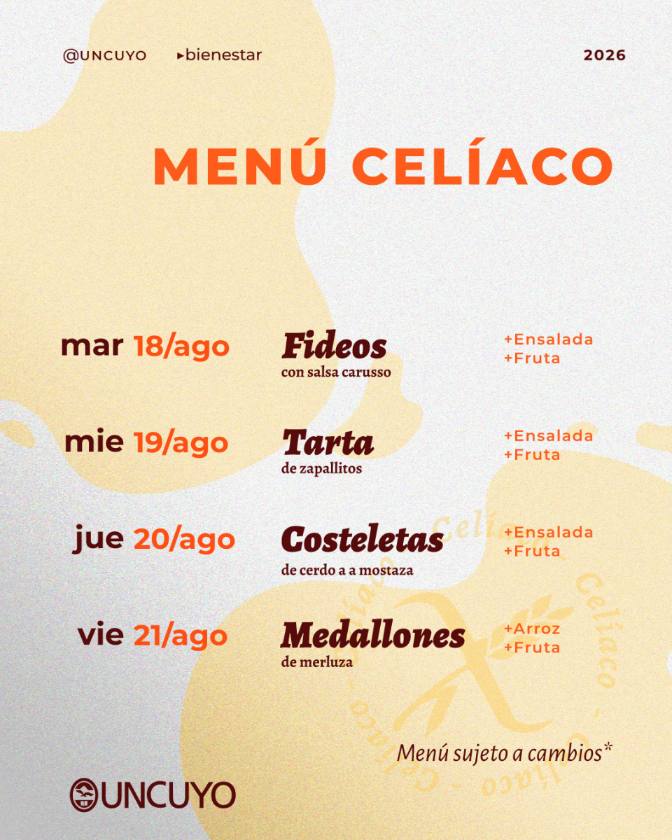 Imagen Menú Celiaco